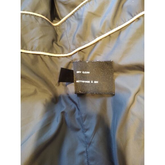 Cole Haan Women's Signature Down Feather Puffer Quilted Hood Belted Coat Medium - Picture 14 of 14